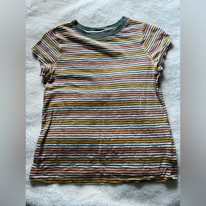 Universal Thread Women’s Striped Shirt Shirt Size S